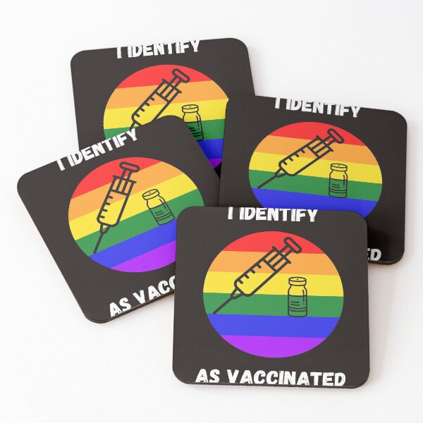 Item preview, i identify as vaccinated  designed and sold by MOHAREB ARMEL.