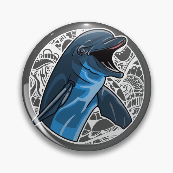 Artikelvorschau, Tier Alphabet_Dolphin entworfen und verkauft von AFrolicStone.