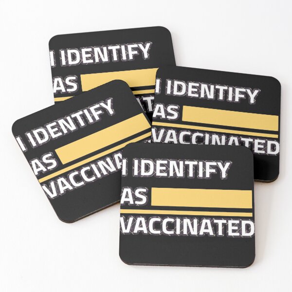 Item preview, I identify as vaccinated  designed and sold by karimaK-71.