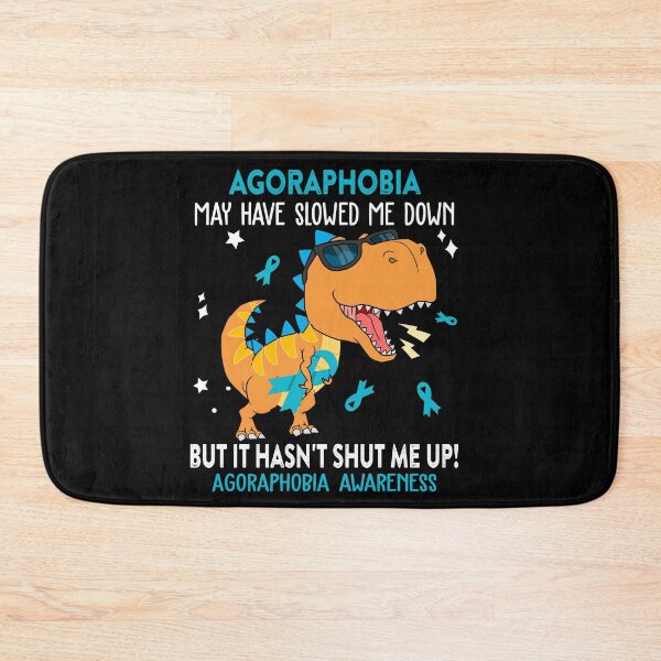 Item preview, Agoraphobia Awareness Dinosaur Lover Agoraphobia Warrior Gift designed and sold by Sabfit.