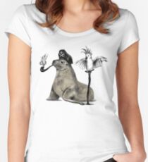 Pirate Women's Fitted Scoop T-Shirt