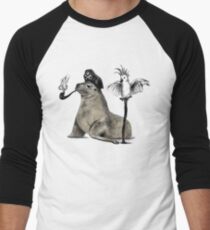 Pirate Men's Baseball ¾ T-Shirt