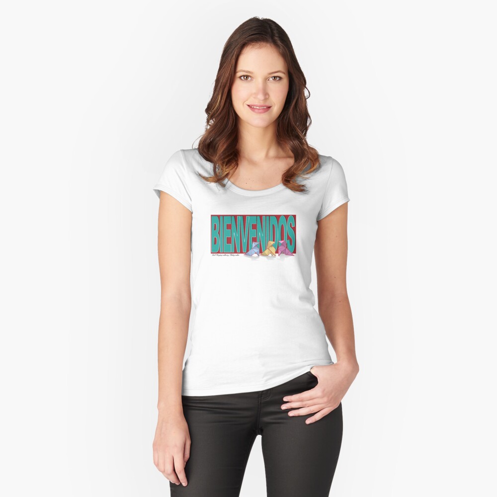 Item preview, Fitted Scoop T-Shirt designed and sold by tripingLH.