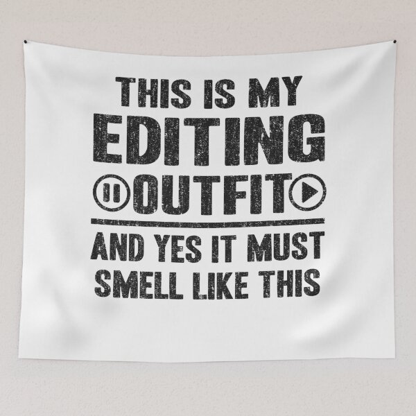 Item preview, This Is My Editing Outfit Funny Filmmaker Video Editor Gift  designed and sold by Stronzi.
