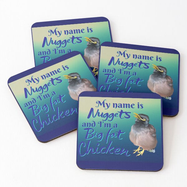 Item preview, My name is Nuggets and I'm a Big Fat Chicken  designed and sold by Nuggetsthemynah.