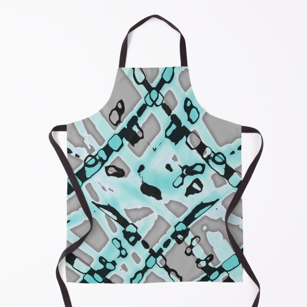 Item preview, Turquoise Ocean and Gray Diagonal designed and sold by Sharon Schwalbe.