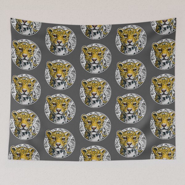 Item preview, Animal Alphabet_Jaguar designed and sold by AFrolicStone.