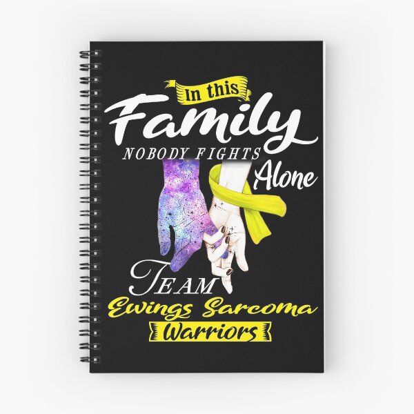 Item preview, In This Family Nobody Fights Alone Team Ewings Sarcoma Warrior designed and sold by deputylove.