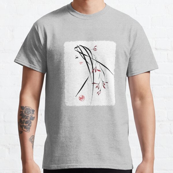 Ink Painting Orchid 2 Classic T-Shirt