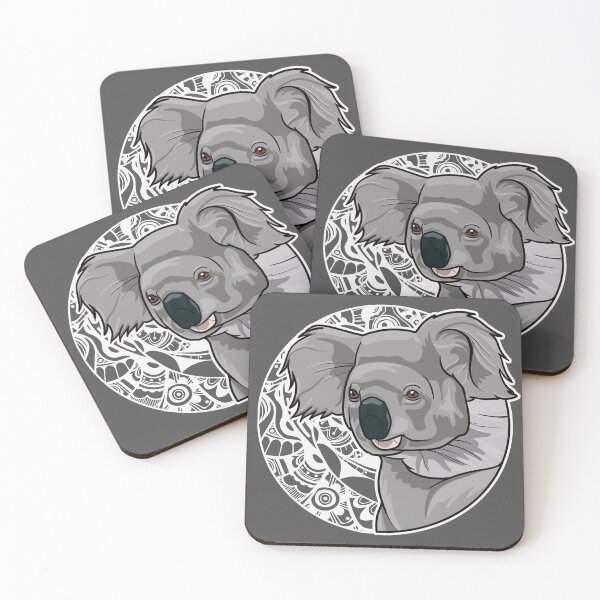 Item preview, Animal Alphabet_Koala designed and sold by AFrolicStone.