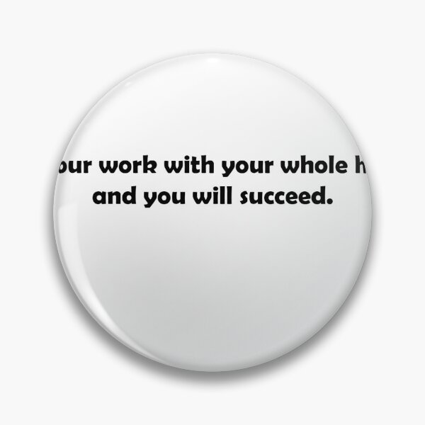 Item preview, Work With Your Whole Heart designed and sold by CrazyNerdAlert.