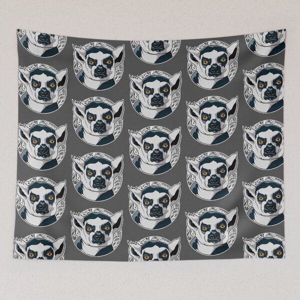 Item preview, Animal Alphabet_Lemur designed and sold by AFrolicStone.
