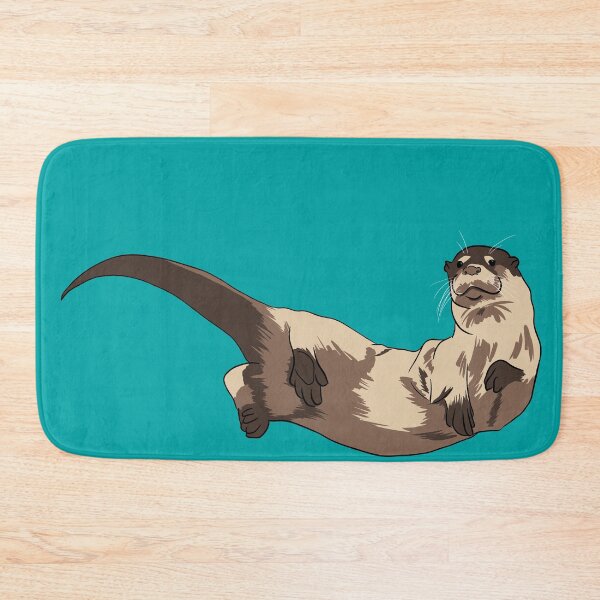 Artikelvorschau, Schwimmender Otter entworfen und verkauft von KNDdesigns.
