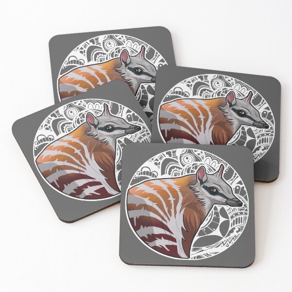 Item preview, Animal Alphabet_Numbat designed and sold by AFrolicStone.