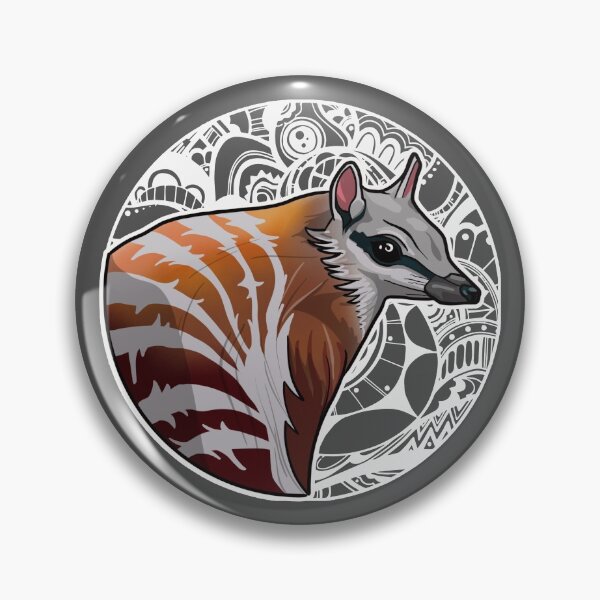 Item preview, Animal Alphabet_Numbat designed and sold by AFrolicStone.