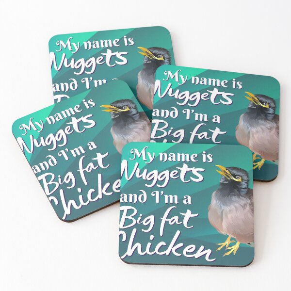 Item preview, My name is Nuggets and I'm a big fat chicken! designed and sold by Nuggetsthemynah.
