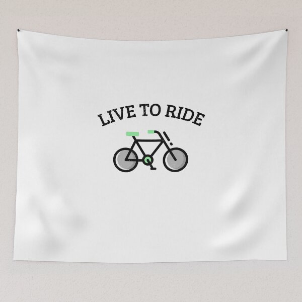 Item preview, Bicycle - Live to ride designed and sold by NoelNimmad.