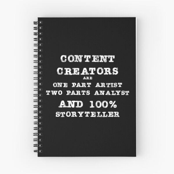 Item preview, Content Creator Quotes: Content Creators Are One Part Artist designed and sold by GraffitiSoup.