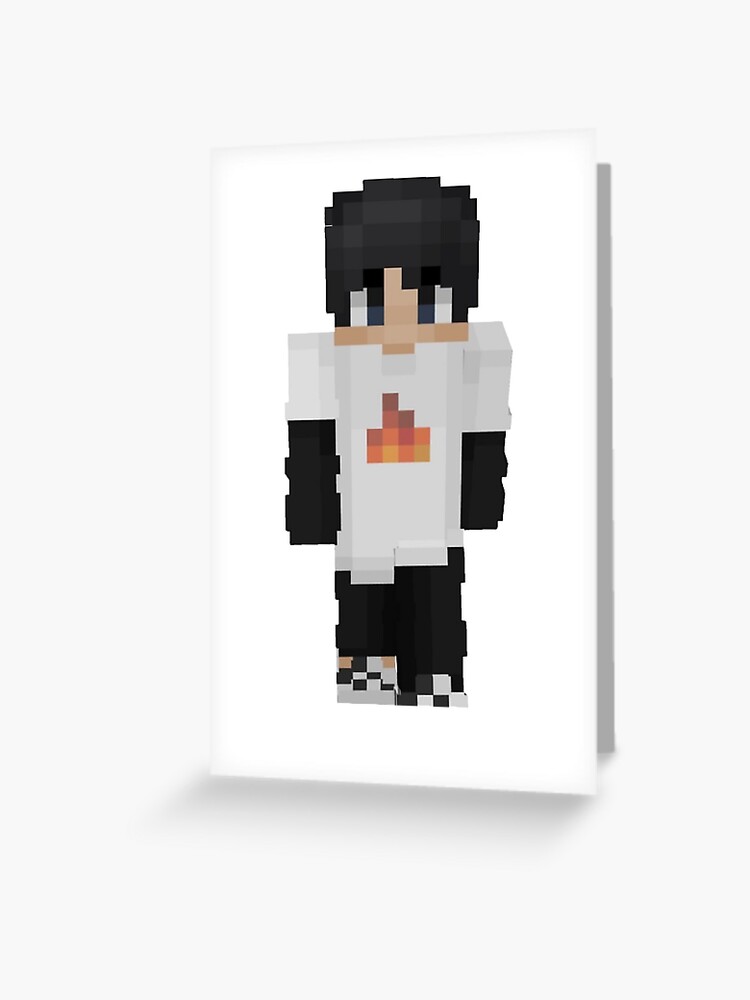 Sapnap Minecraft Skin Sticker Art Board Print for Sale by 10ecargs