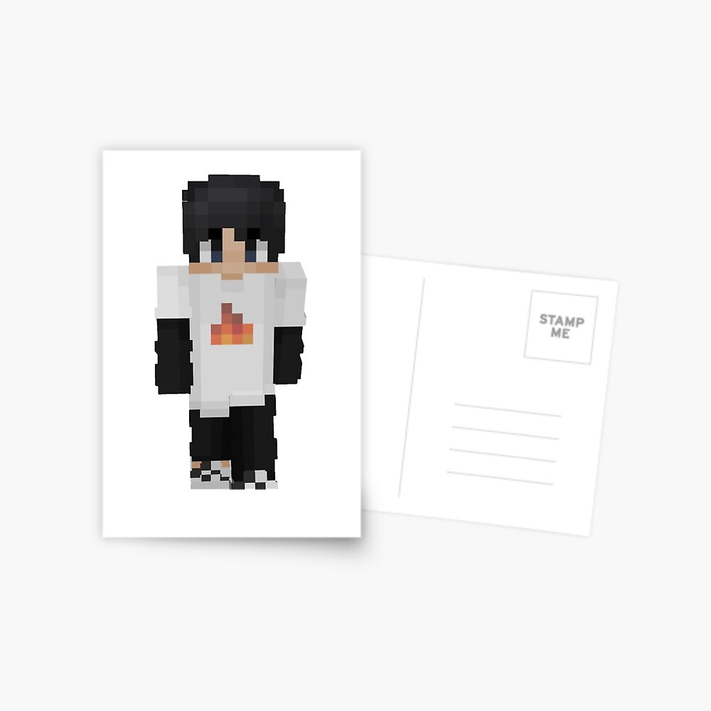 sapnap minecraft skin Sticker for Sale by Digiartz