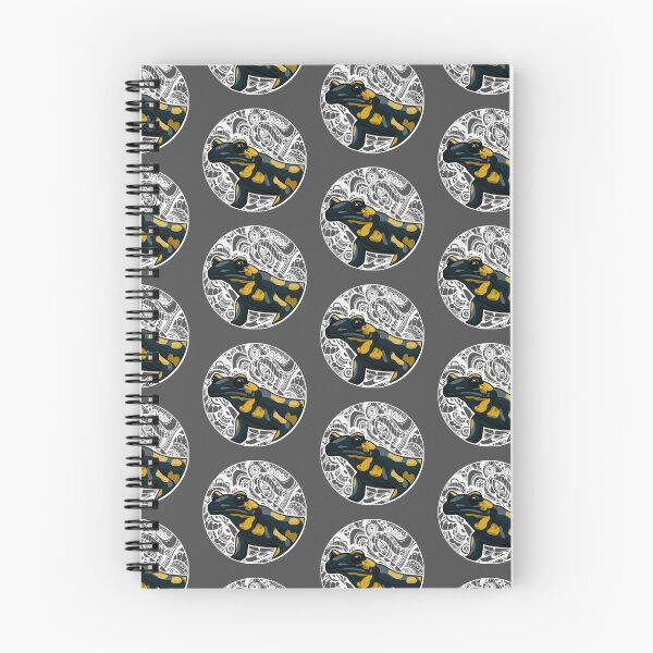 Item preview, Animal Alphabet_Salamander designed and sold by AFrolicStone.