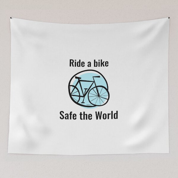 Item preview, Bicycle - Safe the World designed and sold by NoelNimmad.