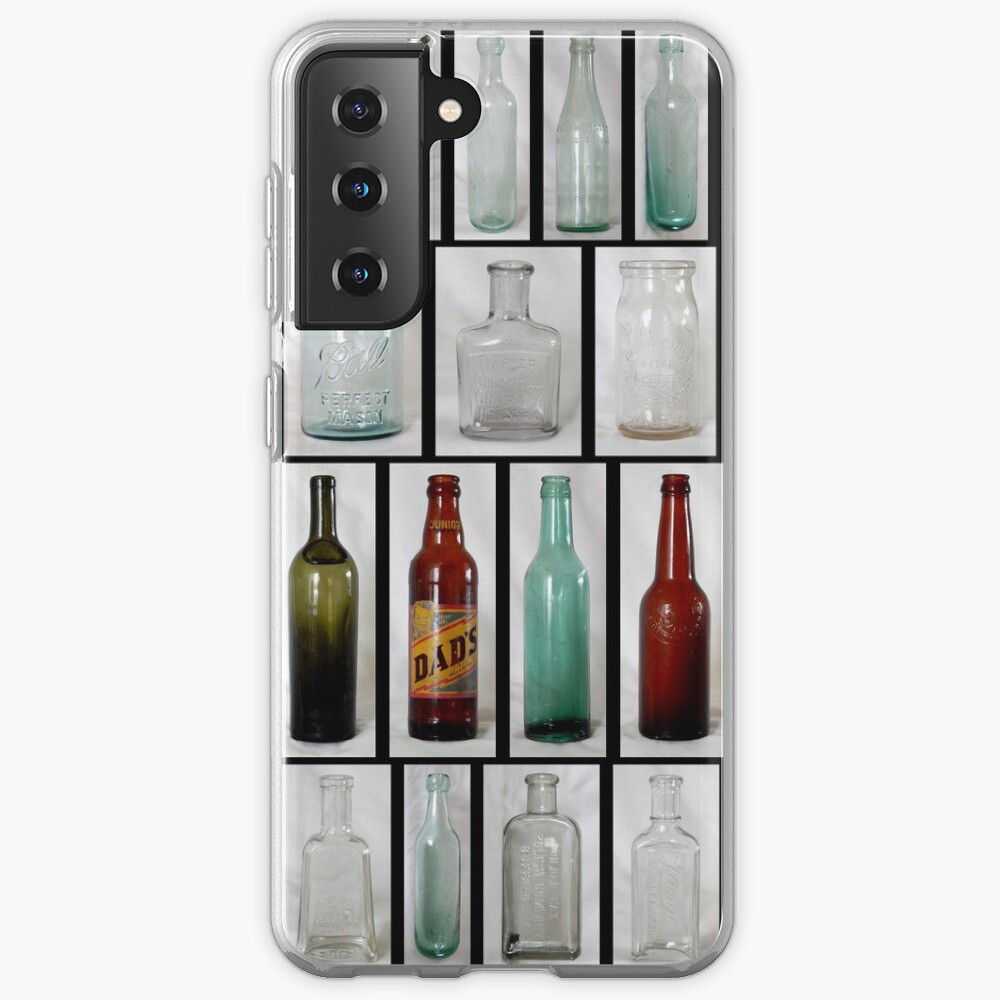Old Glass Bottle Collection Case & Skin for Samsung Galaxy