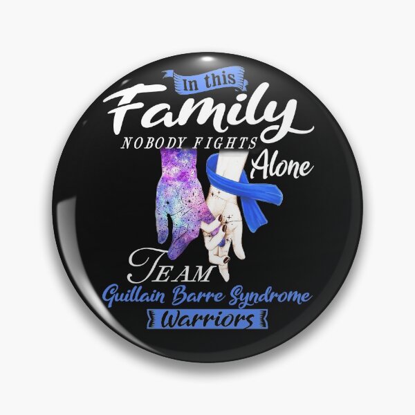 Item preview, In This Family Nobody Fights Alone Team Guillain Barre Syndrome Warrior designed and sold by deputylove.
