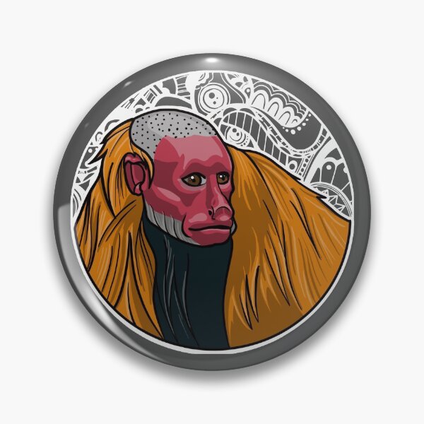 Item preview, Animal Alphabet_Uakari designed and sold by AFrolicStone.