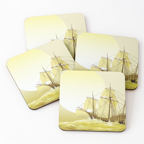 Item preview, Ship tossed in a tempest designed and sold by Sunnyhova.