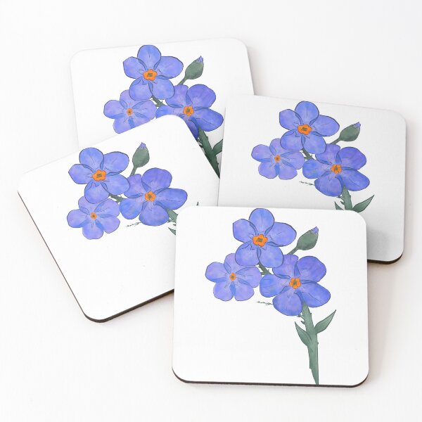 Item preview, Forget-Me-Not Myosotis  designed and sold by LoraLoo.