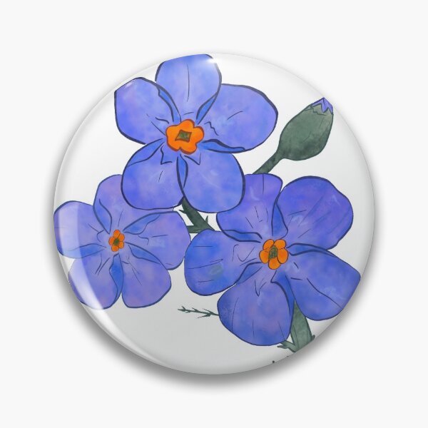 Item preview, Forget-Me-Not Myosotis  designed and sold by LoraLoo.