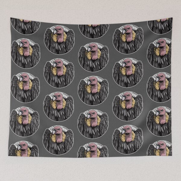 Item preview, Animal Alphabet_Vulture designed and sold by AFrolicStone.