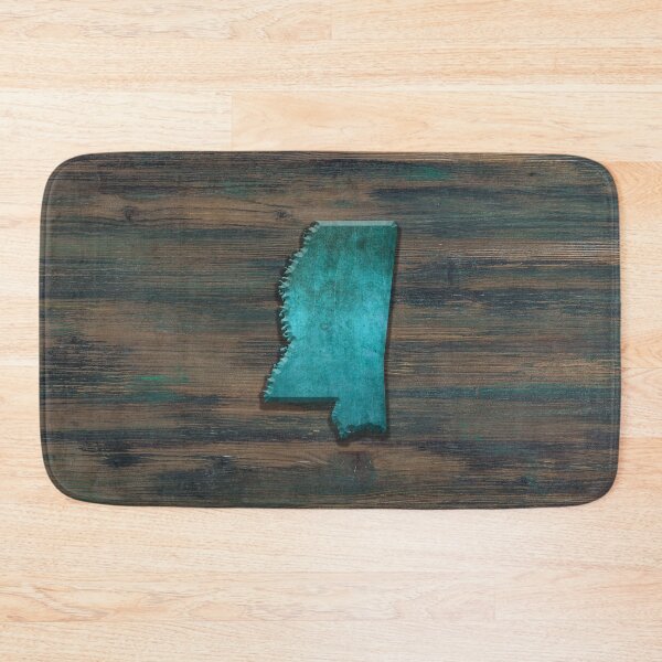 Item preview, Mississippi State Shape Teal designed and sold by Jared Davies.