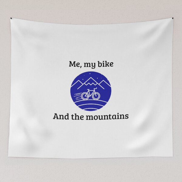 Item preview,  Bicycle Trip Mountains designed and sold by NoelNimmad.