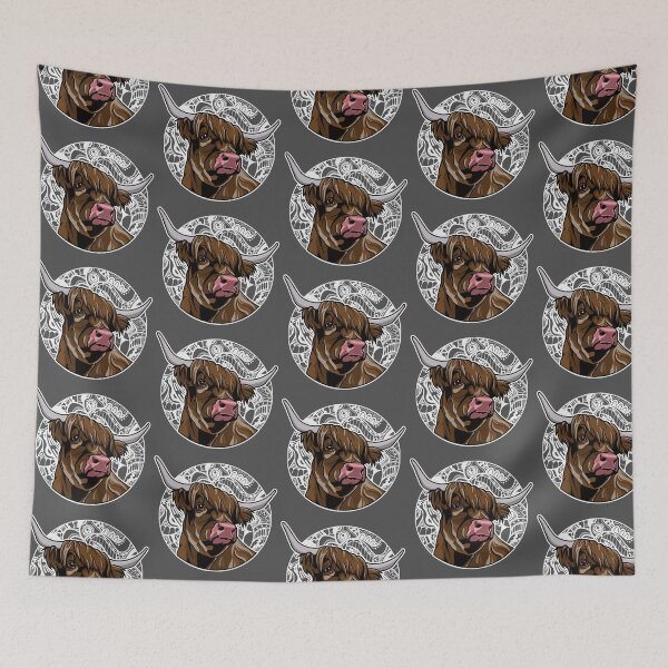 Item preview, Animal Alphabet_Yak designed and sold by AFrolicStone.