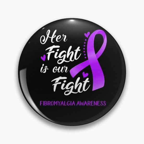 Item preview, Her Fight Is Our Fight Fibromyalgia Awareness designed and sold by hvoid41.