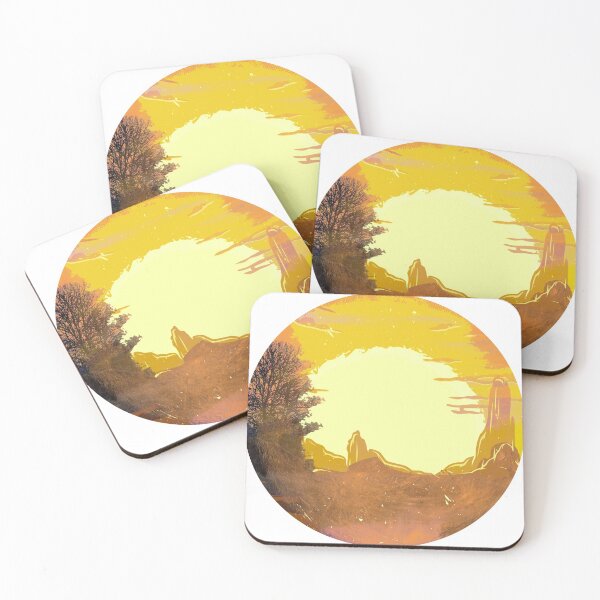 Item preview, Mountainous Sunset designed and sold by ramenrose.