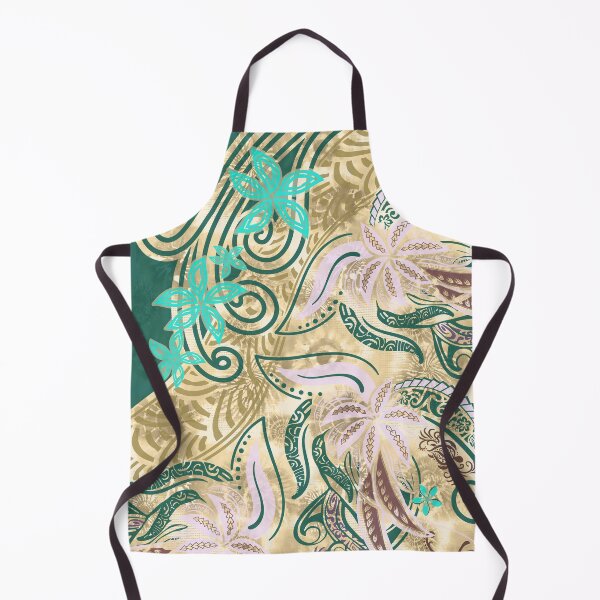 Aperçu de l'œuvre Polynésien - Hawaïen - Samoan Tribal Tropical Floral créée et vendue par sunnthreads.