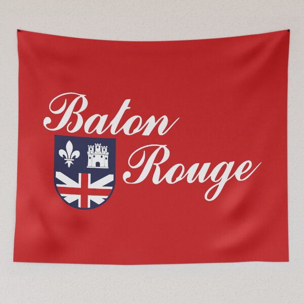Item preview, The Baton Rouge (Flag of the City of Baton Rouge, Louisiana) designed and sold by franklinprintco.