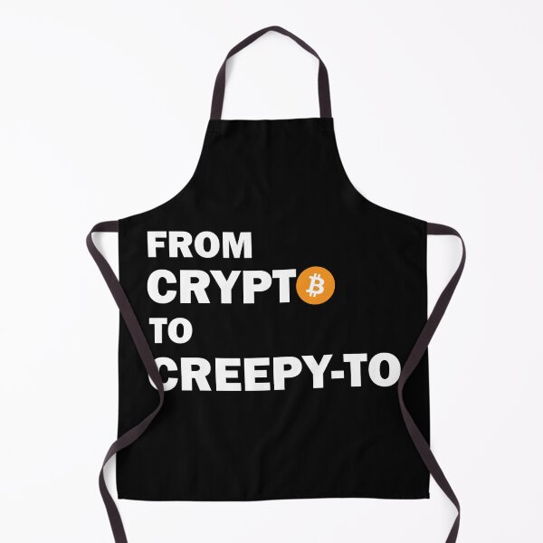 Item preview, From Crypto to Creepy-to - Bitcoin Turning creepy designed and sold by trendistic.