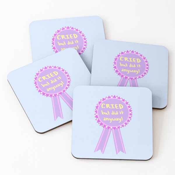 Item preview, Cried but did it anyway ribbon designed and sold by shivvyk.