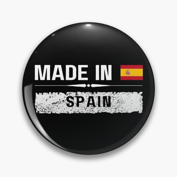 Item preview, Made In Spain with Logo of Flag of Spain designed and sold by MyPrintCharming.