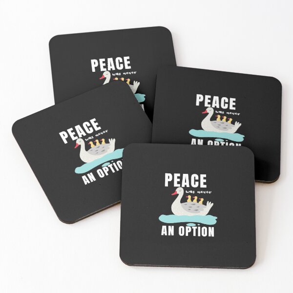 Aperçu de l'œuvre La paix n'a jamais été une option créée et vendue par PeaceyArt.