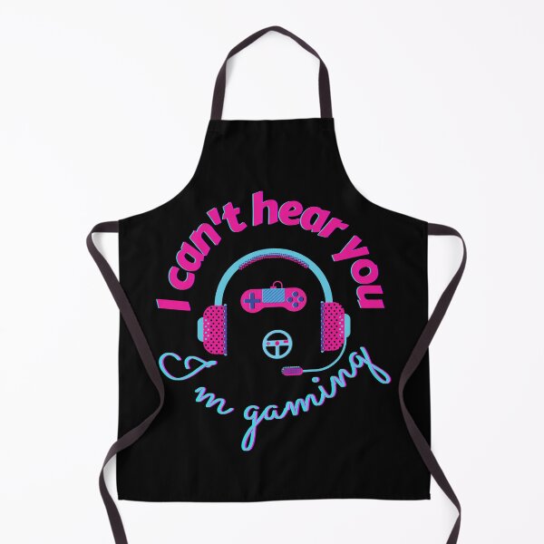 Item preview, I Can't Hear You I am Gaming Cool Pink Blue designed and sold by Archer25.