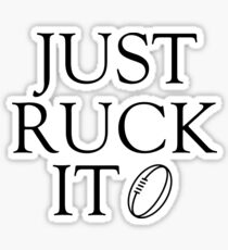 RUCK IT Rugby Sticker