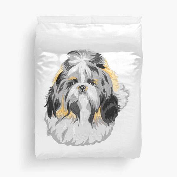 shih tzu quilt cover