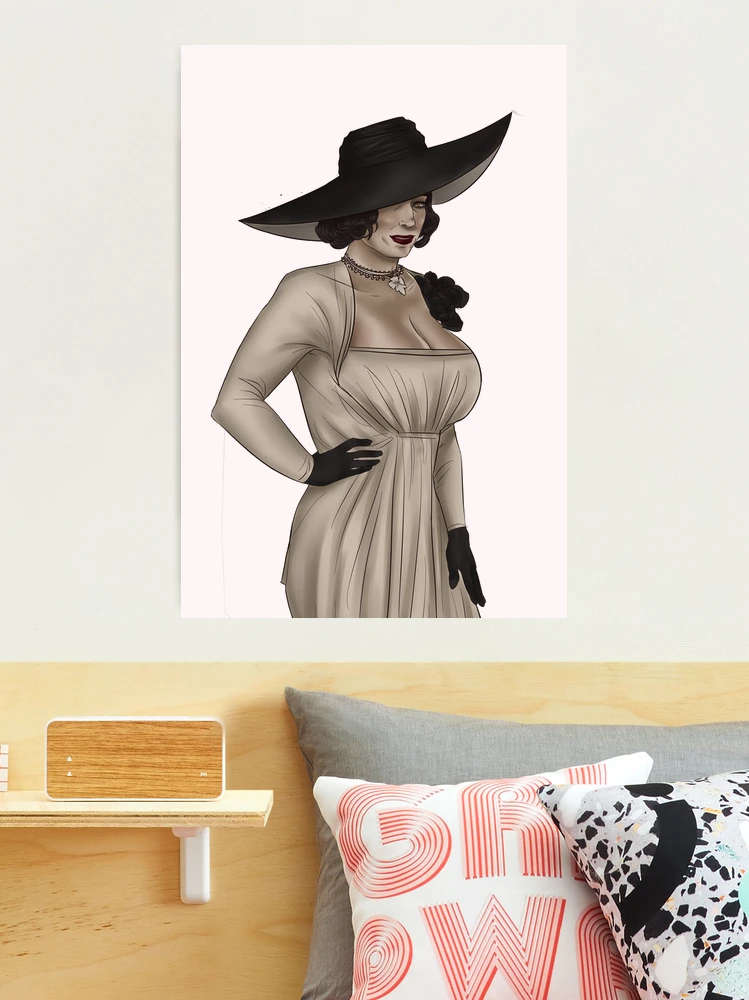 Lady Dimitrescu" Photographic Print for Sale by gatinhangel | Redbubble