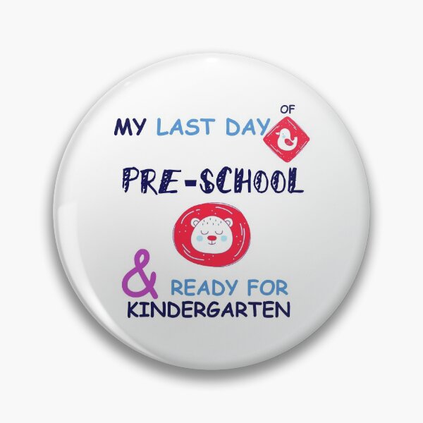Item preview, Pre-School last day shirt - ready for kindergarten pre-school graduation tshirt MSCL-001 designed and sold by ADEN-1001.