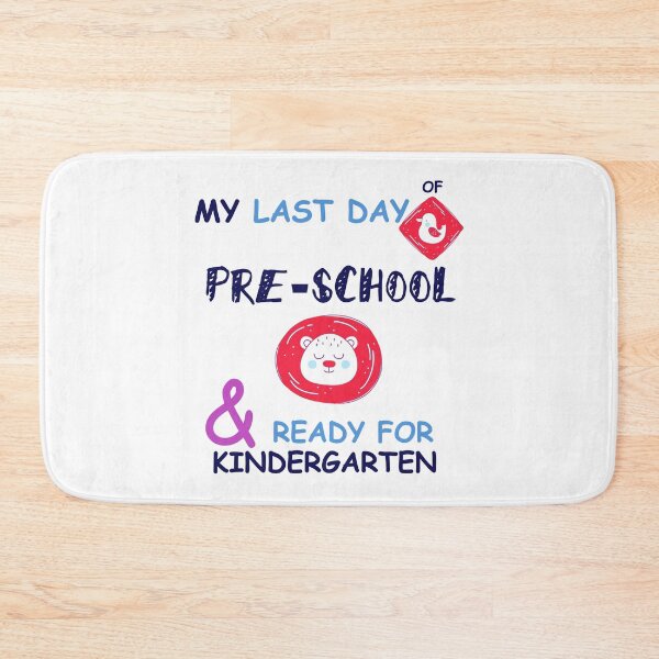 Item preview, Pre-School last day shirt - ready for kindergarten pre-school graduation tshirt MSCL-001 designed and sold by ADEN-1001.